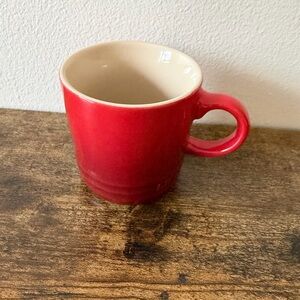 Le Creuset Espresso Mug Red